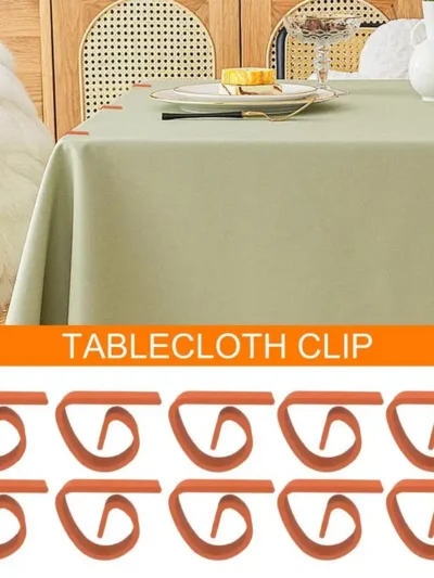 Picnic Table Clips 10X Colorful Small Tablecloth Clips For Tables Anti Slip Multifunctional Portable Table Cloth Holders For