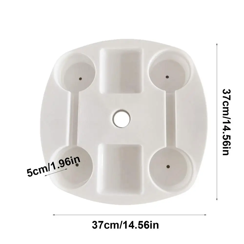 Umbrella Table Tray Portable Beach Umbrella Table Cup Holders Beach Snack Compartments For Gardens Patios Backyards Picnics - Image 9