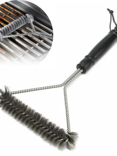 Grill Brush and Scraper Best BBQ Cleaner Perfect Tools for All Grill Types Including Weber Ideal Barbecue Accessories