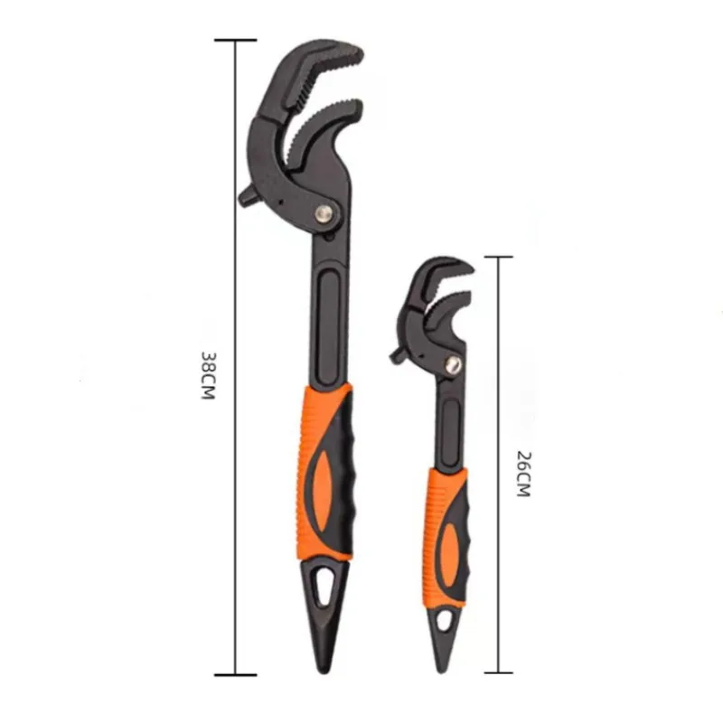 Multifunction Auto Power Grip Pipe Wrench Metal Self Adjusting Spanner - Image 14