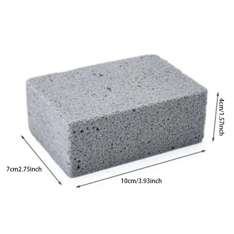 BBQ Grill Cleaning Brush Brick Block Barbecue Cleaning Stone Pumice Brick - Image 4