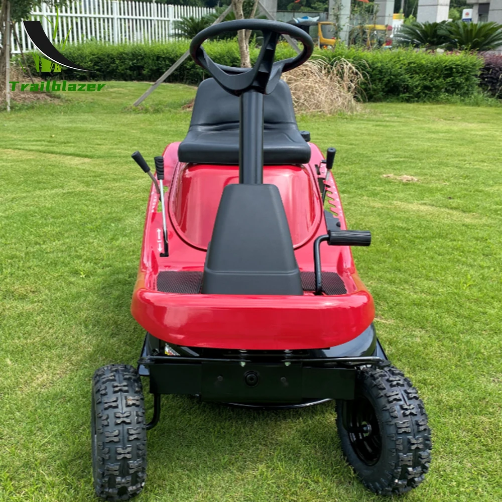 Agricultural Ride-on Lawn Mower Tractor Grass Cutting Machine 30 Inches Lawn Mower Tractor Electric Riding Mower - Image 5