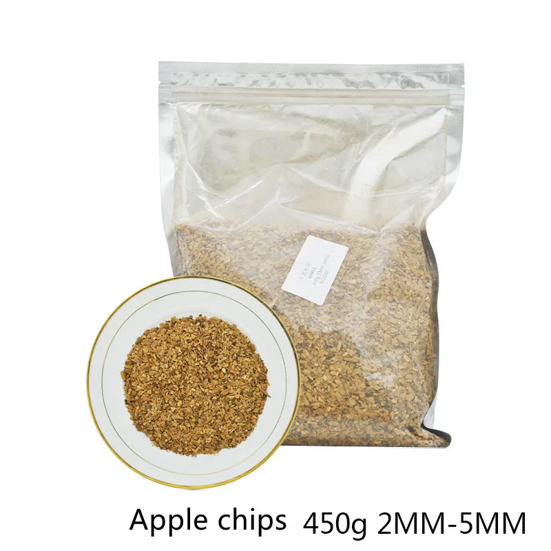 450g Apple Wood Chips For Smoke Generator Smoking Sawdust Wooden BBQ Tools Grilling Chunks Flavor Cook for Bacon - Image 10