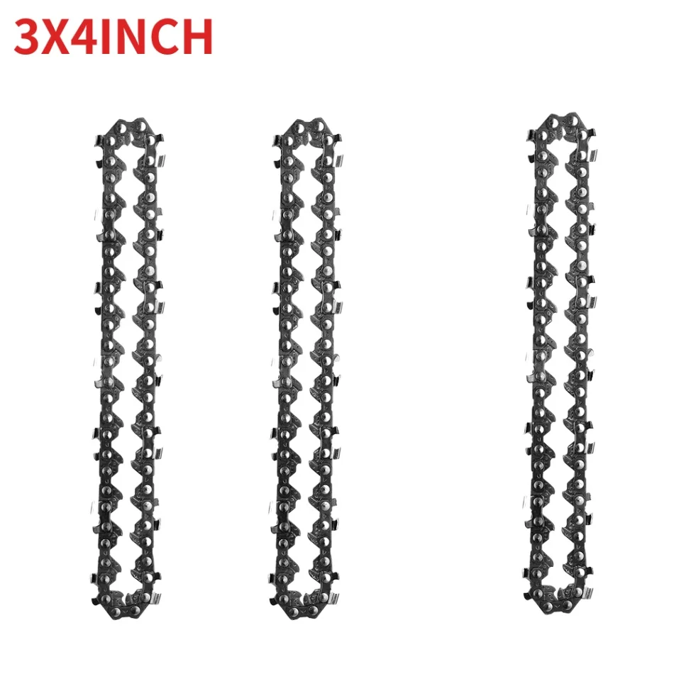 Electric Chainsaw 4 6 8 Inch Chains for 4/6/8 Inch Chain 6 Inches Electric Saw Parts 4 6 8 Inch Chainsaw Guide Plate - Image 21