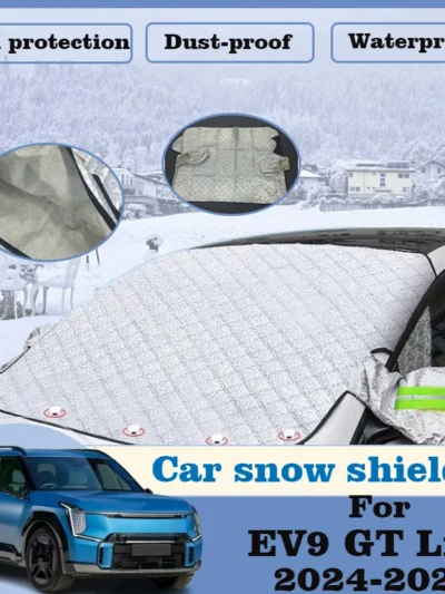 Auto Snow Cover Sunshade Car Window For Kia EV9 GT Line Windshield Sun shade Frost Shield Covers Car Accessories