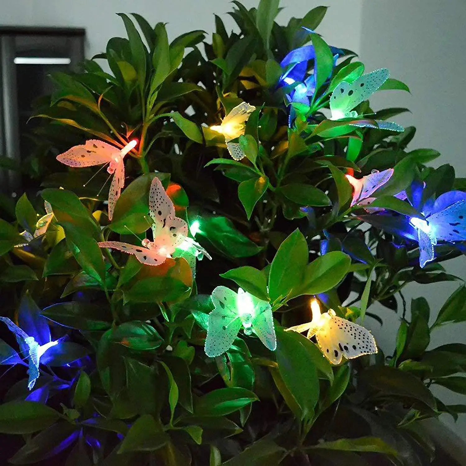 Fiber Optic Butterfly, Waterproof, Solar Light String - Image 2