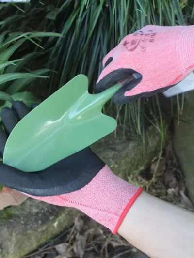 Tool Pink&black Gardening Glove Multi-purpose Anti Prickling Work Safety Gloves Wear Resistant Antiskid Protective Mittens