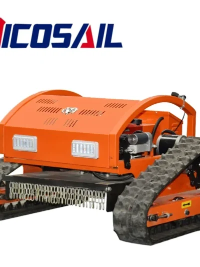 Multi-Functional Cordless Remote Control Lawn Mower Robot for Lawn Mower Factory Lawn Weed Cutting Customized