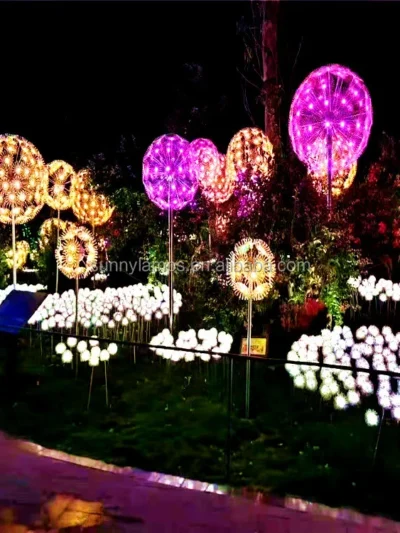 Motif Decoration Lights Large Light Lighting Tree Led Project Giant Holiday String Outdoor Christmas Decorations