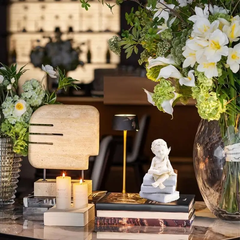 Angel Statues For Garden Angel Sculptures Ornament For Outside Angel Garden Statue Decor Waterproof Outdoor Garden Praying Angel - Image 4