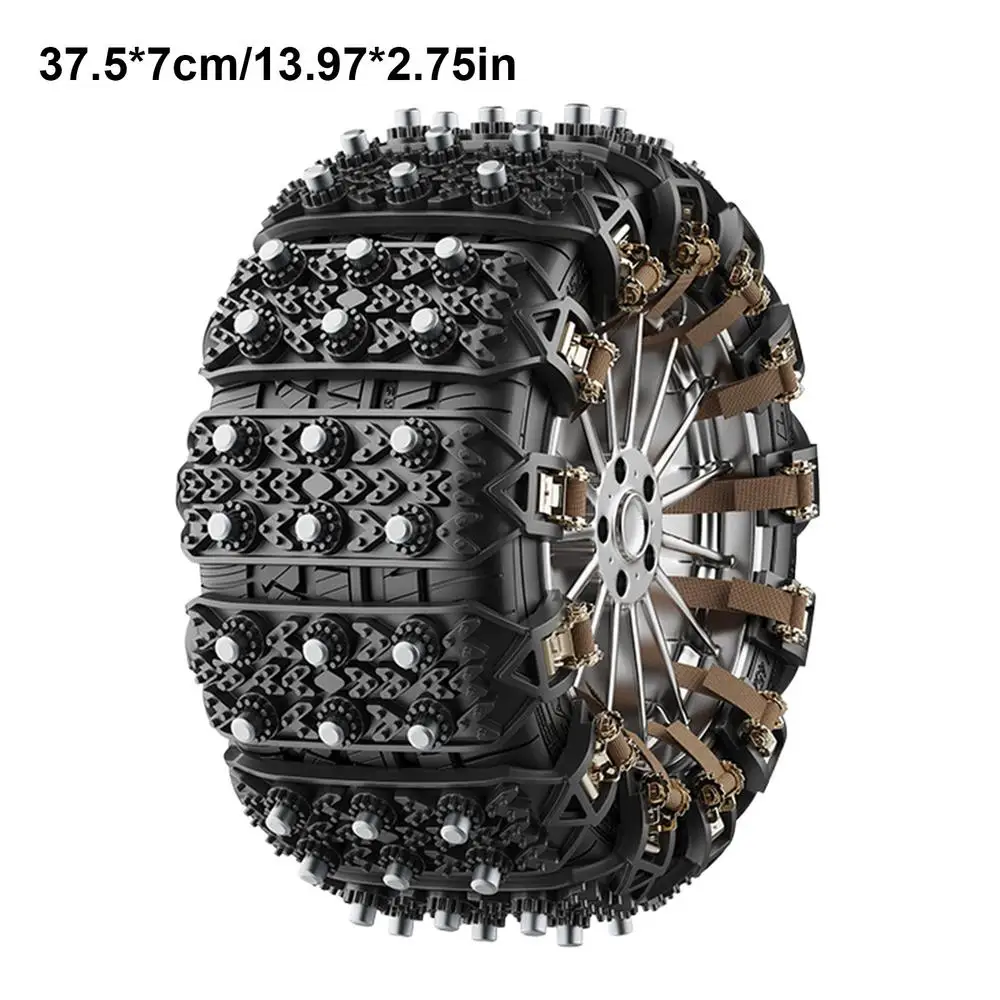 Car Tire Snow Chains auto Tire Wheel Chain Universal Anti-Slip Wheel Protection Chains Outdoor Driving Safety Chain Supplies - Image 7
