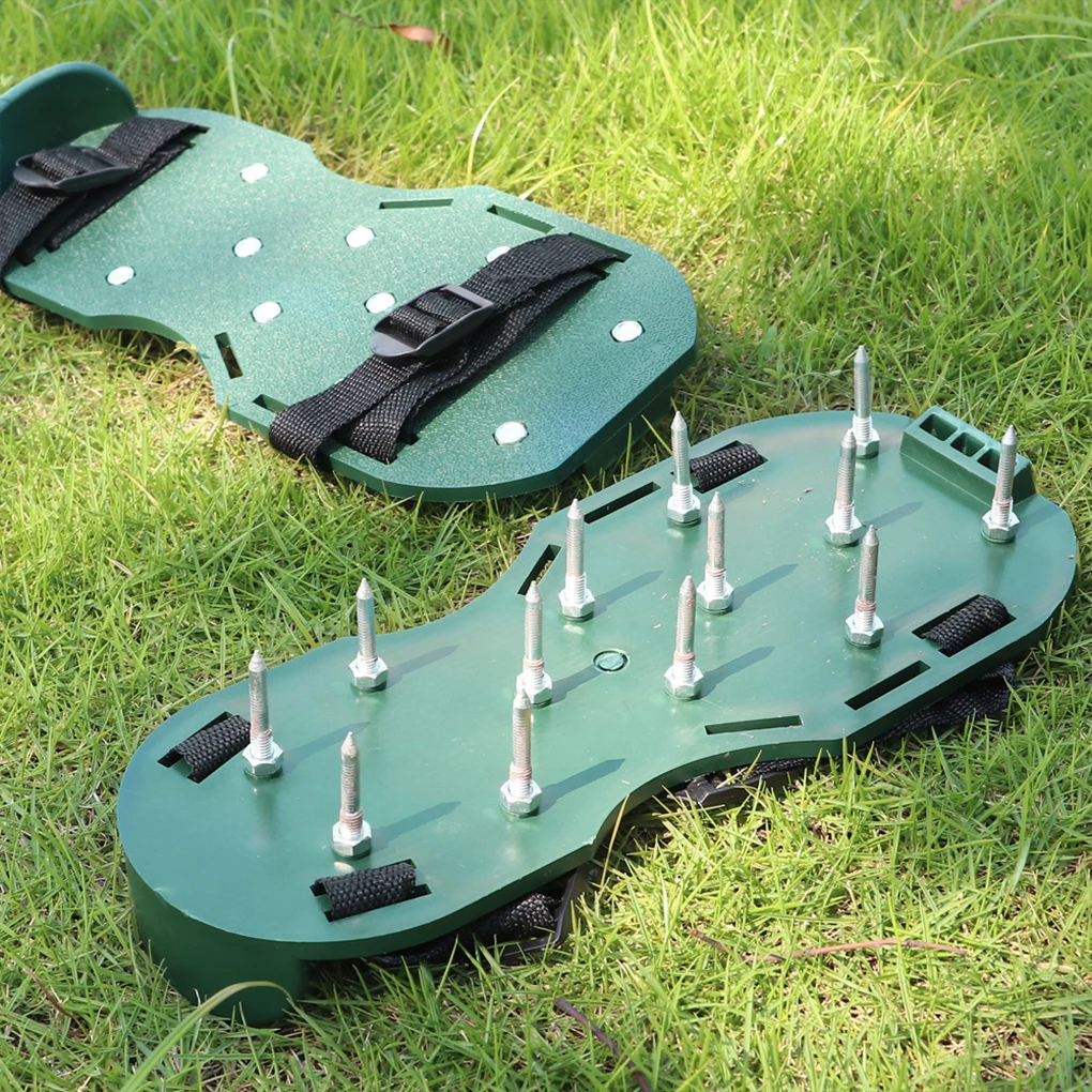 Lawn Aerator Shoes Garden Yard Spikes Garden Tools