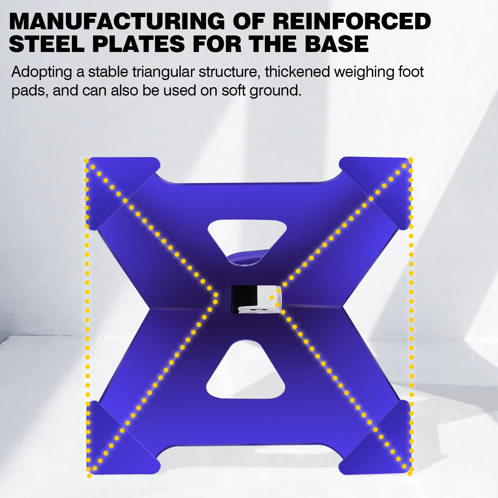 DayPlus Heavy Duty 3 Ton Axle Stands - Image 5