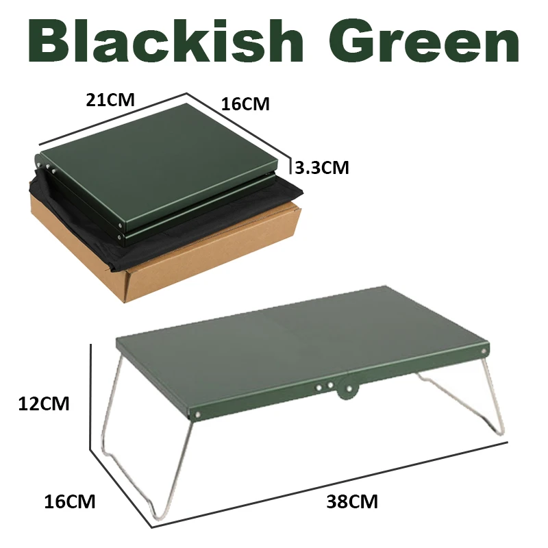 Mini Camping Table Ultralight Portable Aluminum Alloy Outdoor Table Lightweight Camping Folding Table for Travel Picnic BBQ - Image 9