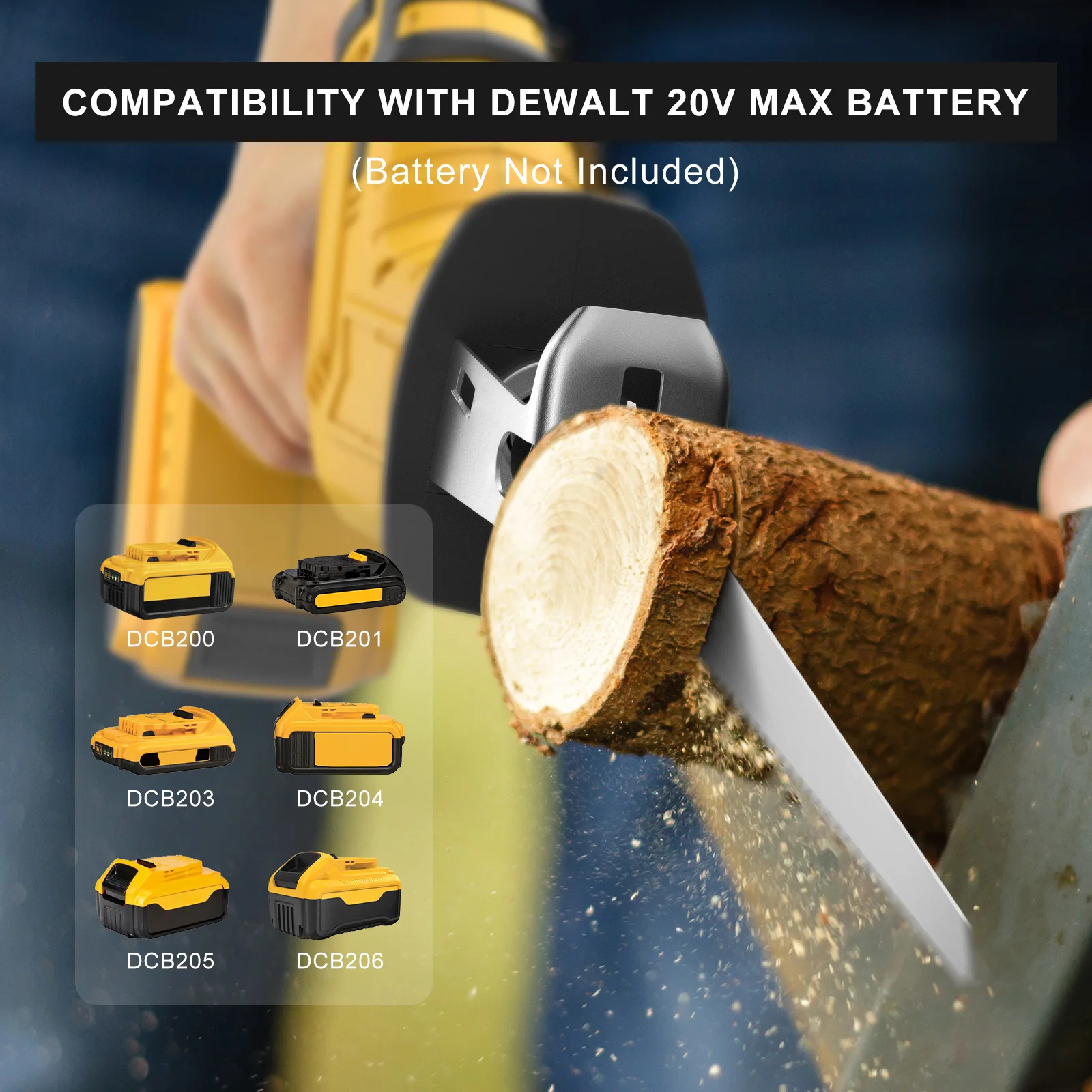 Cordless Reciprocating Saw For DEWALT DCB200 18V Battery Portable Electric Saw - Image 6