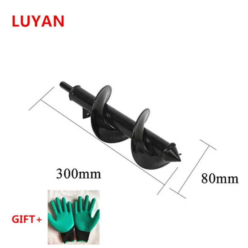 Garden Auger Spiral Drill Bit Flower Planter Bulb Shaft Auger Yard Gardening Earth Drill Planting Hole Digger Tool - Image 14