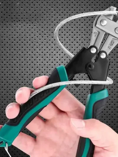 8" Mini Bolt Cutter Multitool Steel Wire Cutter Bolt Cutter Wire Rope Clamp Plier