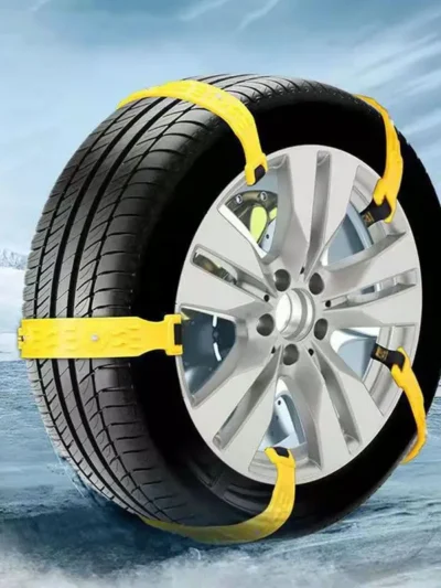 Snow Chains For Car Tires Security Chain 10 Pieces Heavy Duty Anti Snow Chains Traction Mud Chains Auto Tire Snow Chains For SUV