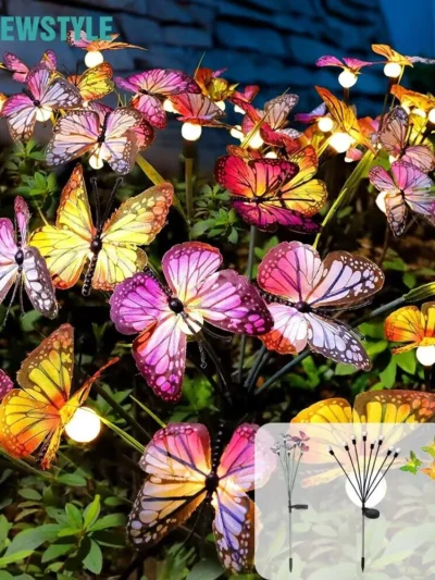 Solar Butterfly Lights