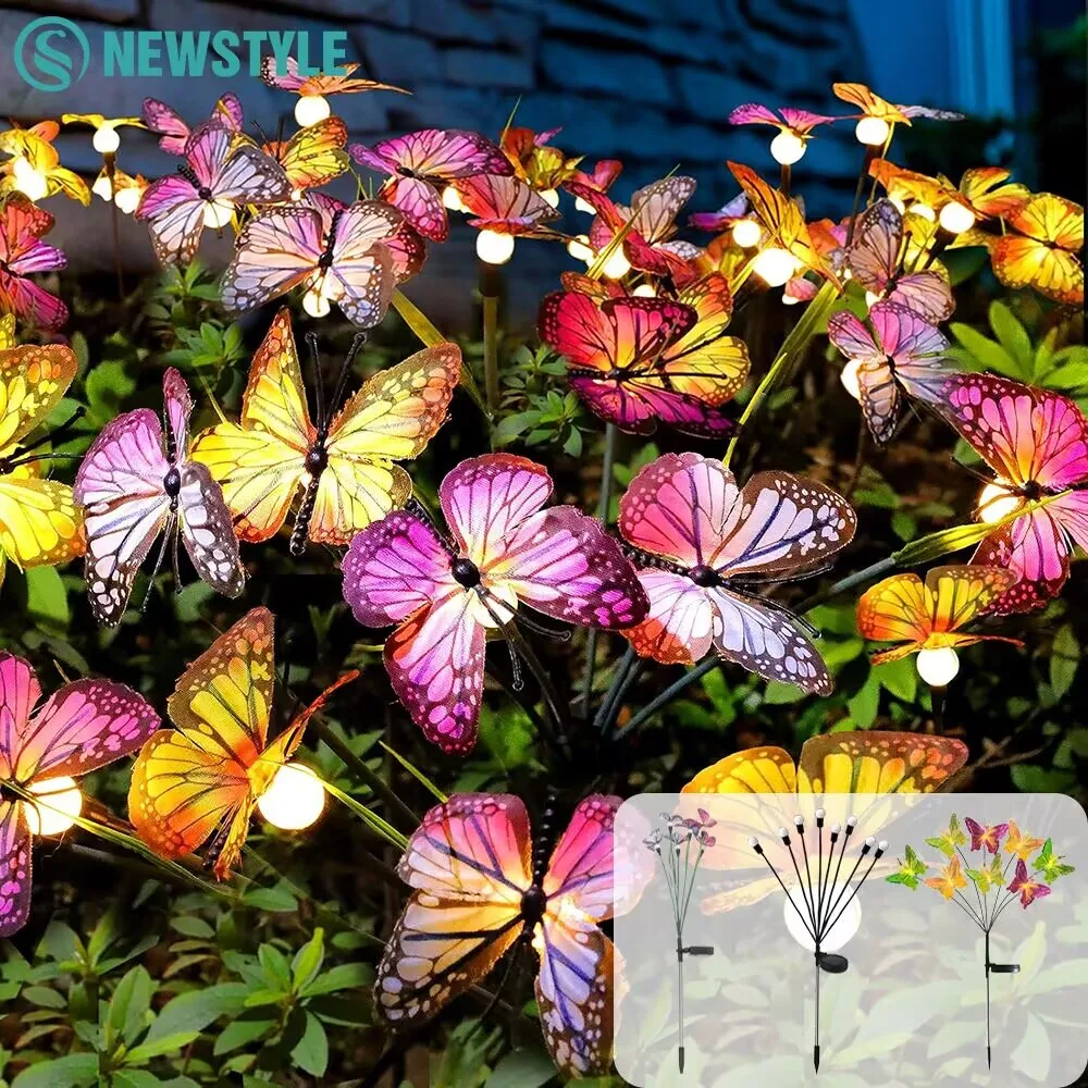 Solar Butterfly Lights