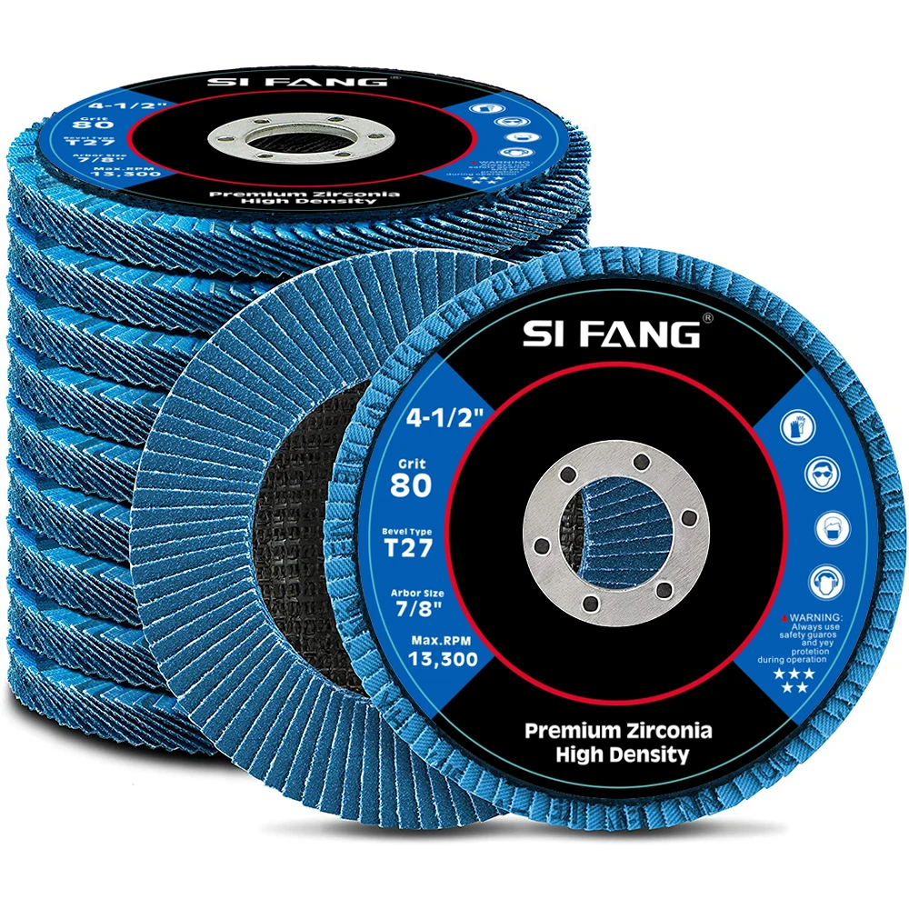 2/5/10pcs Flap Discs 115mm T27 Zirconia Grinding Wheels 40/60/80/120 Grit Professional Flap Discs Sanding For Angle Grinder - Image 19