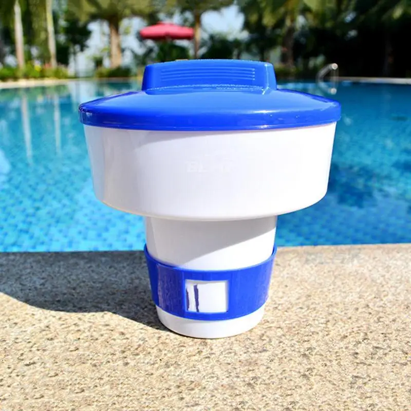 Swimming Pool Floating Chlorine Dispenser With Tablets Water Disinfections Purifier Automatic Applicator Sterilizer Pool Cleaner - Image 3