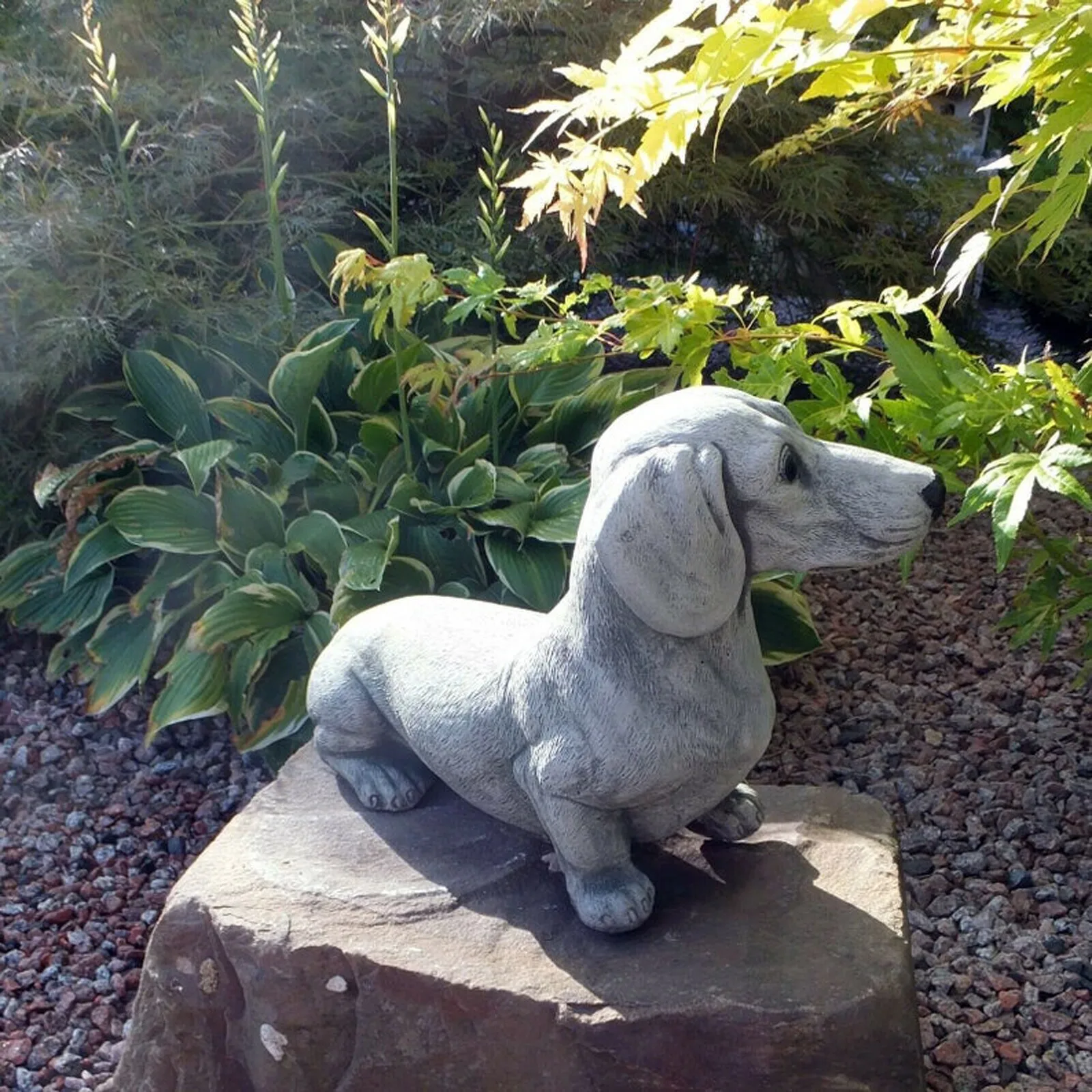 Dog Statue Outdoor Garden Resin Decor Dachshund French Bulldog Sculpture For Home Decoration Yard Ornament Puppy Figurines - Image 3