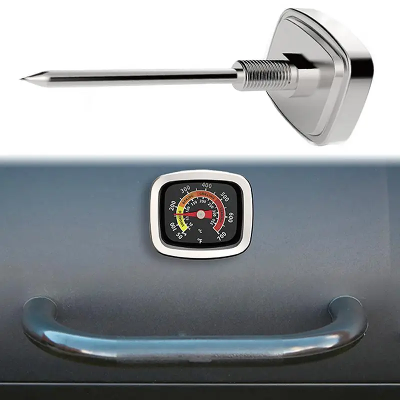Stainless Steel Temperature Gauge For Grill BBQ Pit - Image 2