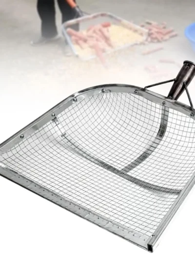 Soil Sifter Garden Sieve Soil Spade Yard Patio Tool Agricultural Filter Riddle Sieve for Dates Kernels Potting Landscaping