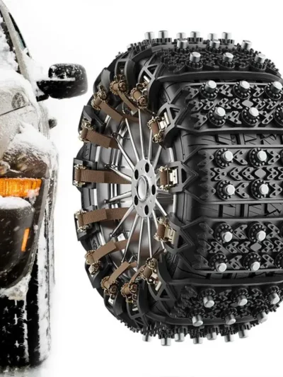 Car Tire Snow Chains auto Tire Wheel Chain Universal Anti-Slip Wheel Protection Chains Outdoor Driving Safety Chain Supplies
