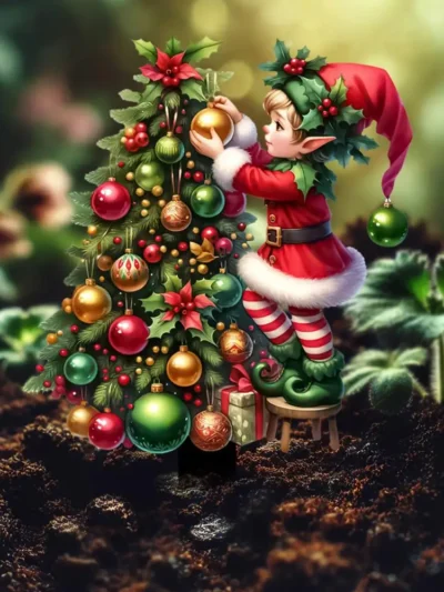 Nativity Scene Garden Stake Yard Decor 2D Flat Acrylic