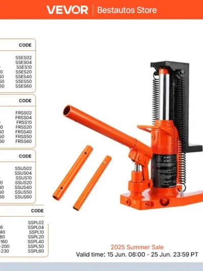SucceBuy Hydraulic Toe Jack 2.5 Ton On Toe Toe Jack Lift 5 Ton Top Lift Capacity Machine Jack 0.8-5.3 in Toe Height 8.9-13.4 Top