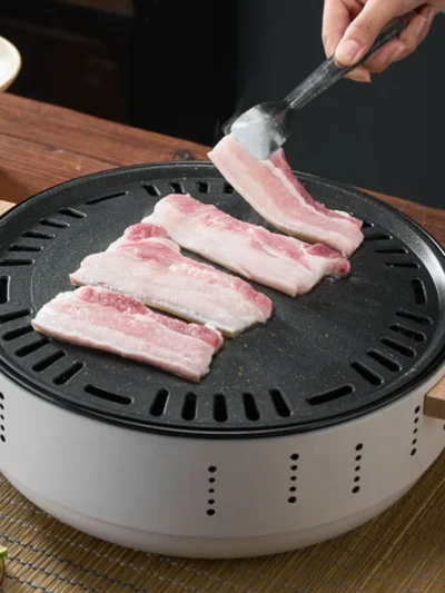 Barbecue Grill Charcoal Stove Heat-insulating BBQ Stove Split Barbecue Rack Barbecue Grilled Meat Fried Steak Stove