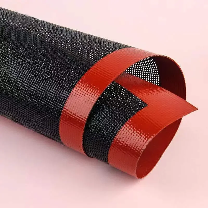 Silicone Grill Mat 30X40cm Baking Tray Breathable BBQ Cookie Bread Mat Oven Microwave High Temperature Baking Kitchen Tools - Image 4