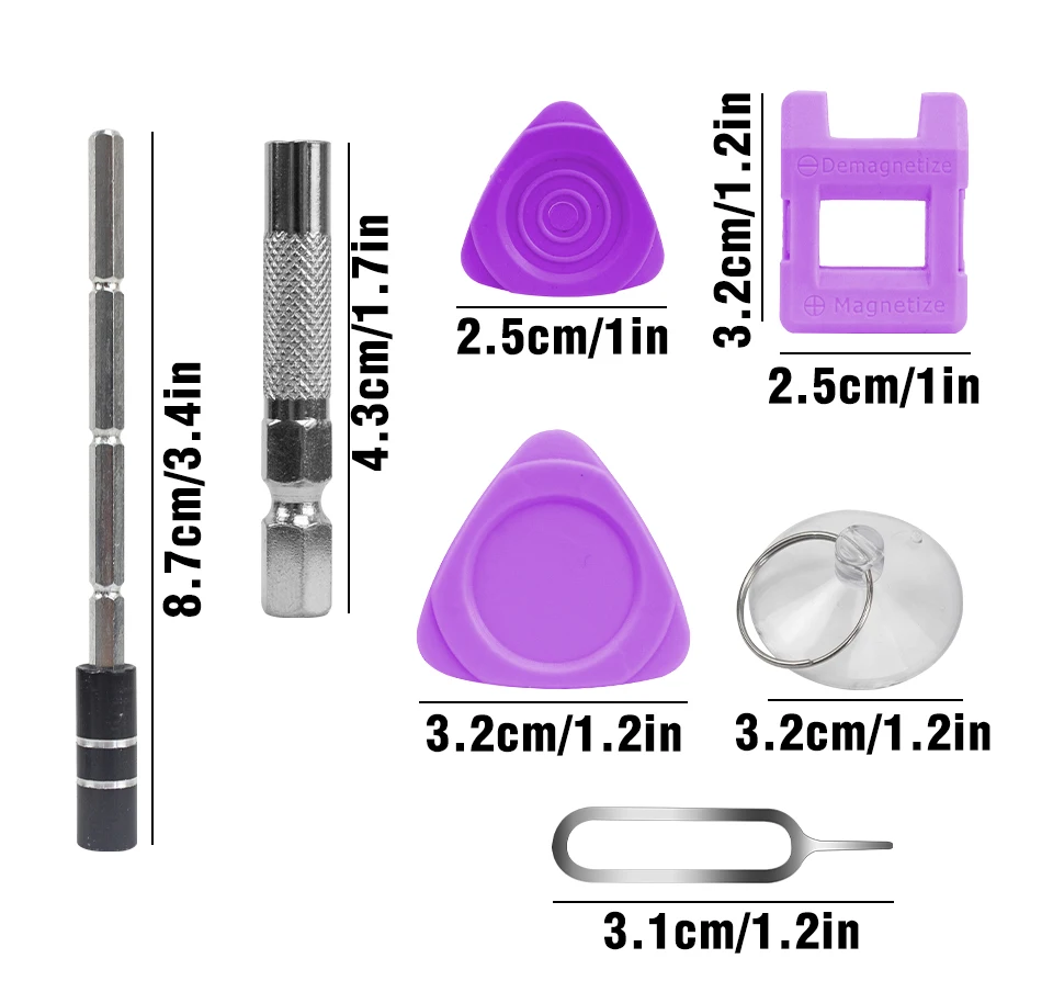115 in 1 Precision Screwdriver Set Multifunctional Magnetic Repair Tools Kit - Image 20