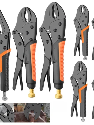 7/9/10" Multi-Function Locking Pliers Round/Straight Mouth Pipe Wrench