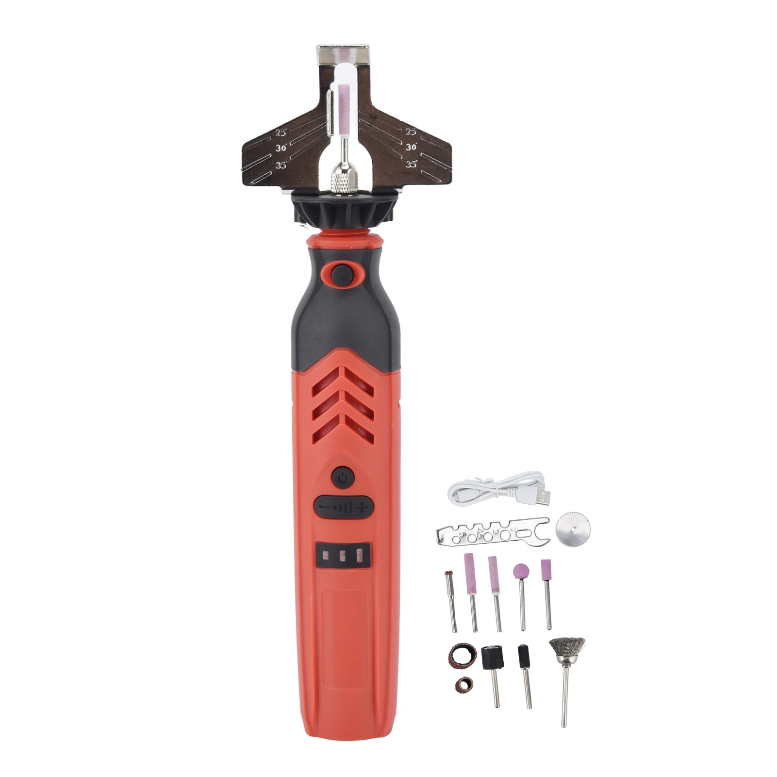 Chain Saw Sharpen Tool Set DC3.6V Cordless Saw Sharpener Kit Handheld - Image 7