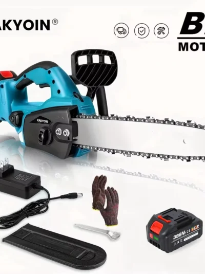 3500W 12 Inch Wireless Electric Chainsaw, Brushless  High power Logging Saw For 18V Makita battery