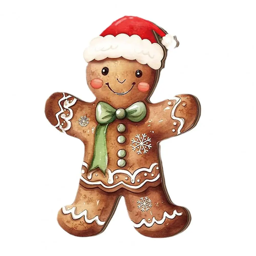 Gingerbread Hanging Sign for Christmas Home Decor - Image 3