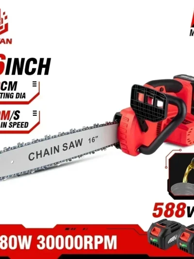 16 Inch Brushless Electric Chainsaw Garden Pruning Power Tool For Makita battery