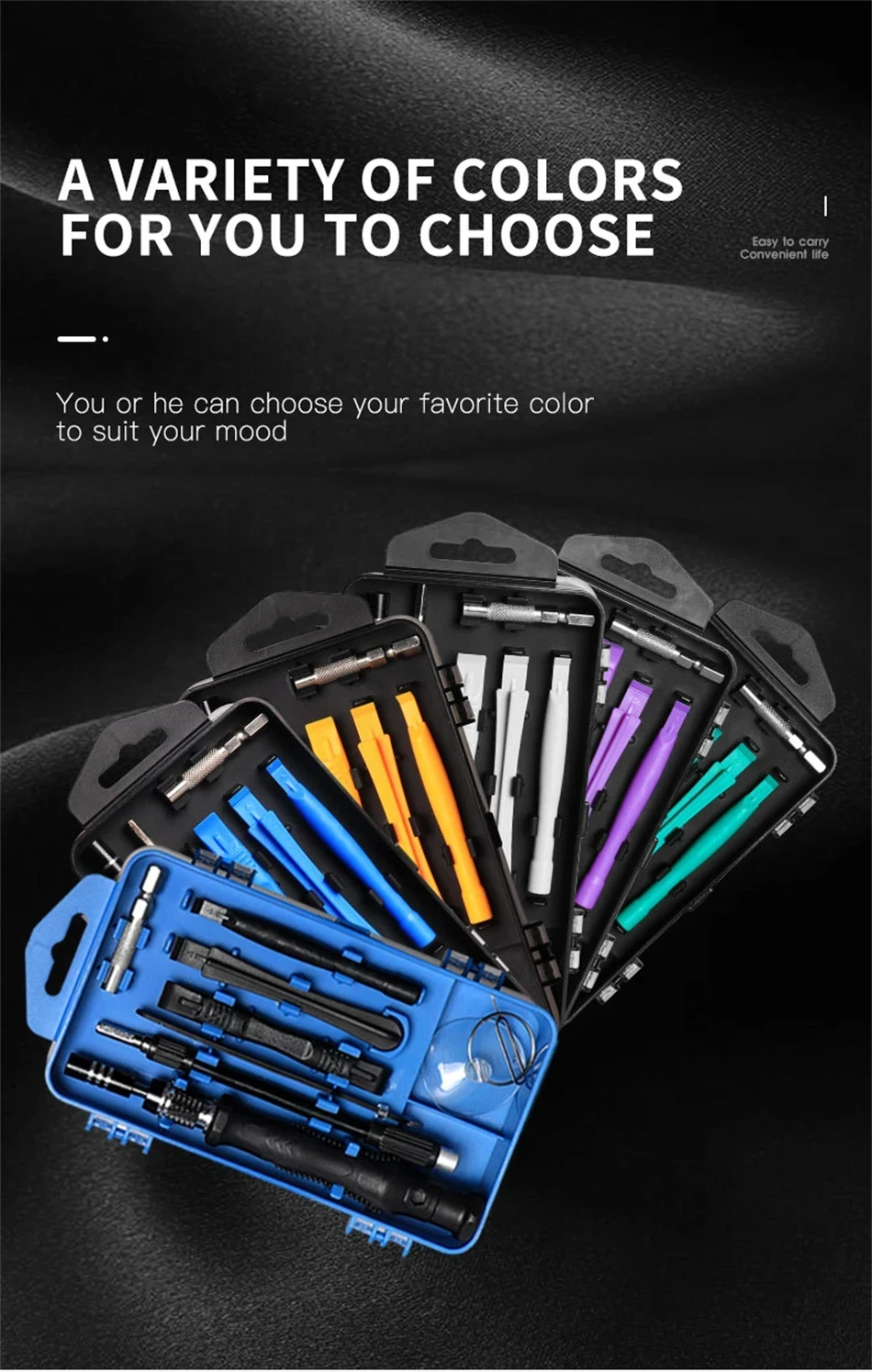 115/117 in 1 Precision Screwdriver Set Magnetic Hex Screw Driver Bits - Image 21