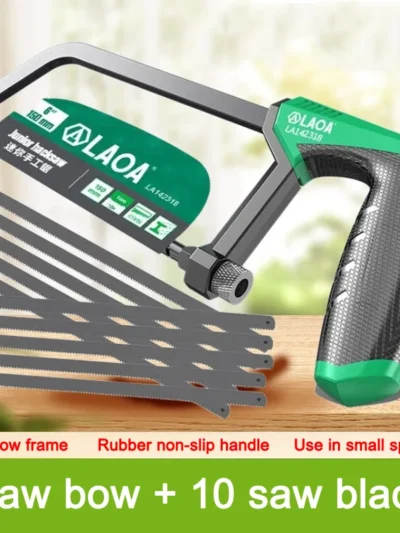 LAOA Mini Hacksaw 6 inch Frame Small Hacksaw