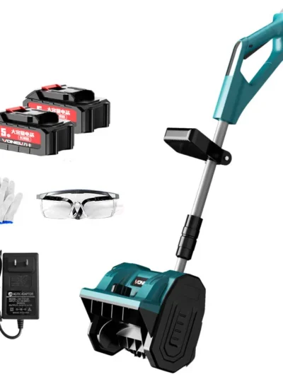 Lithium Battery Snow Sweeper Household Wireless Foldable Snow Shovel Portable Road Surface Snow Throwing Snow Sweeper