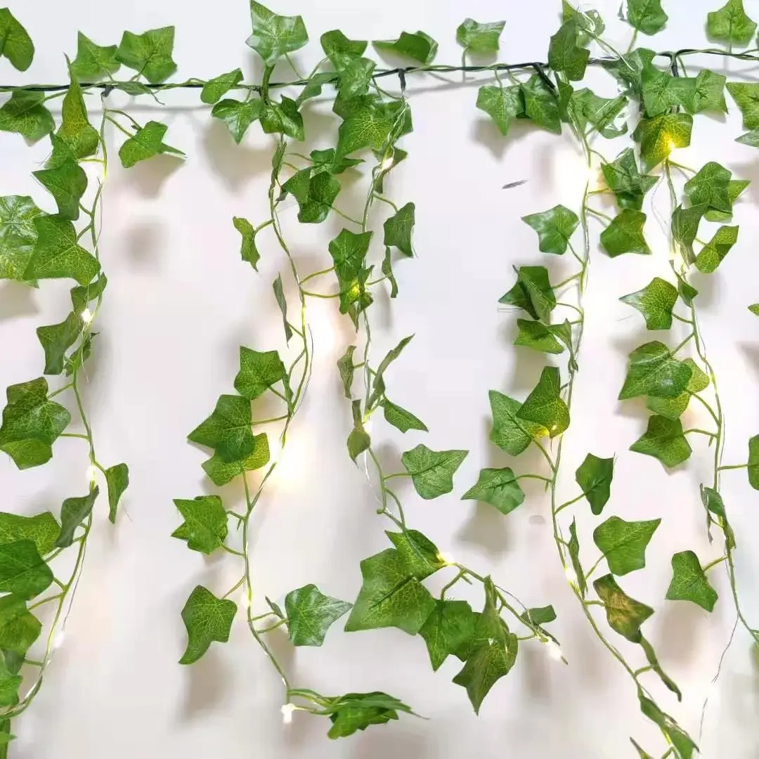 210Cm Artificial Hanging Christmas Garland Plants Garden Decoration - Image 2