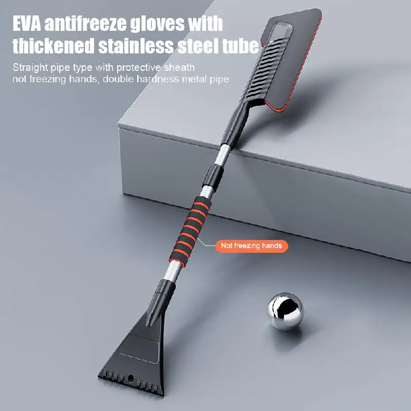 Car Windshield Wiper Snow Removal Brush Removable Snow Shovel Extended EVA Cleaning Tool Broom Cleaning Accessories - Image 6