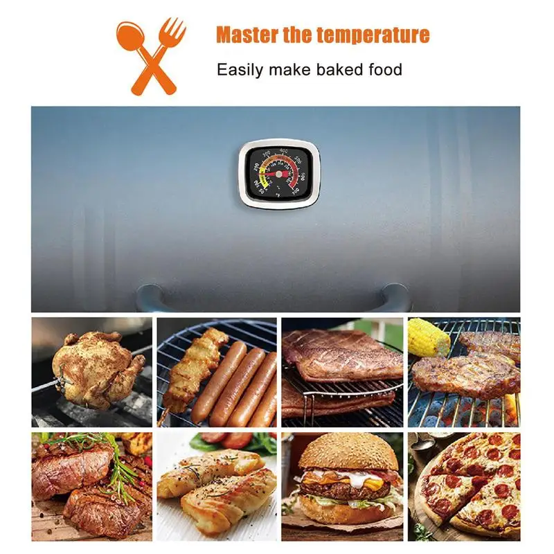 Stainless Steel Temperature Gauge For Grill BBQ Pit - Image 4