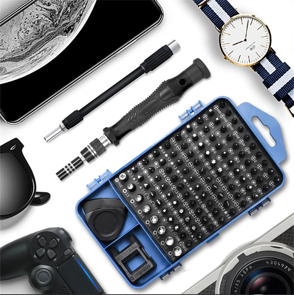 115/117 in 1 Precision Screwdriver Set Magnetic Hex Screw Driver Bits - Image 23