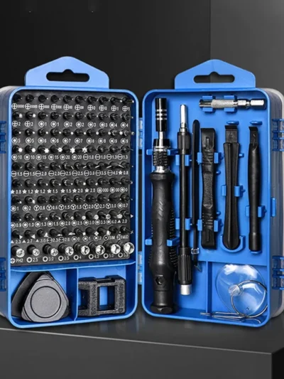 115/117 in 1 Precision Screwdriver Set Magnetic Hex Screw Driver Bits