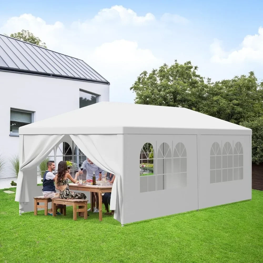 Outdoor Canopy Tent Camping Gazebo Storage Shelter Pavilion Cater for Party Wedding Events BBQ - Image 3