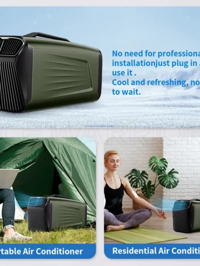 Mini Portable Air Conditioner 5200btu Air Cooler Dehumidifier For Car Multi-Function Camping Tent Dehumidifier Air Cooler